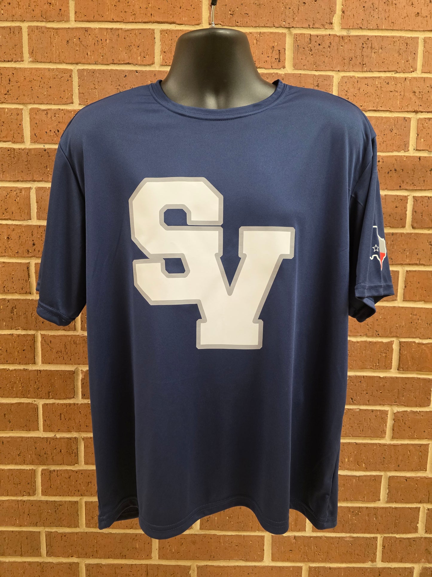 SV - Texas Flag Silhouette Sleeve - TShirt