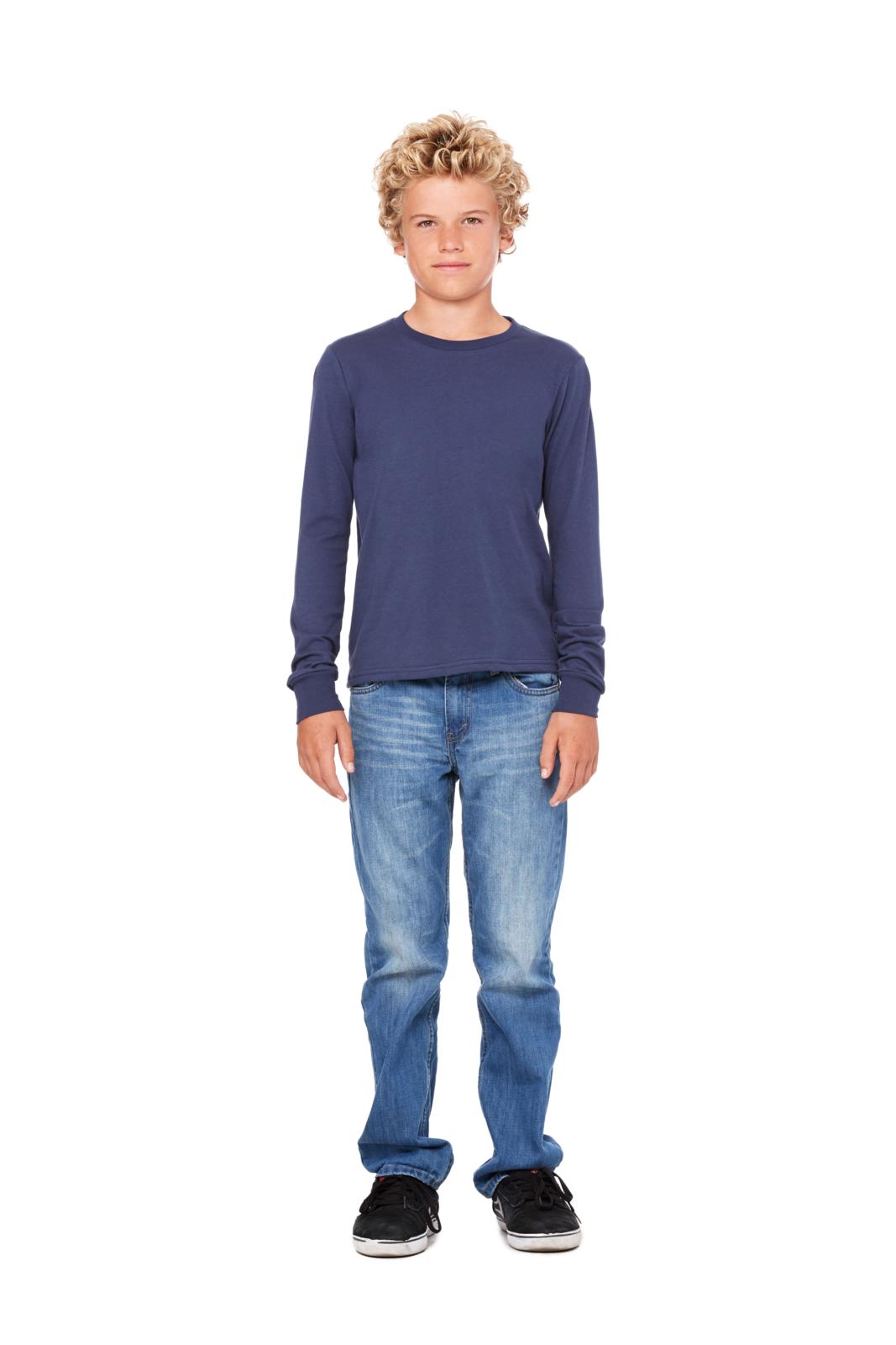 Bella+Canvas - 3501Y Youth Jersey Long Sleeve Tee