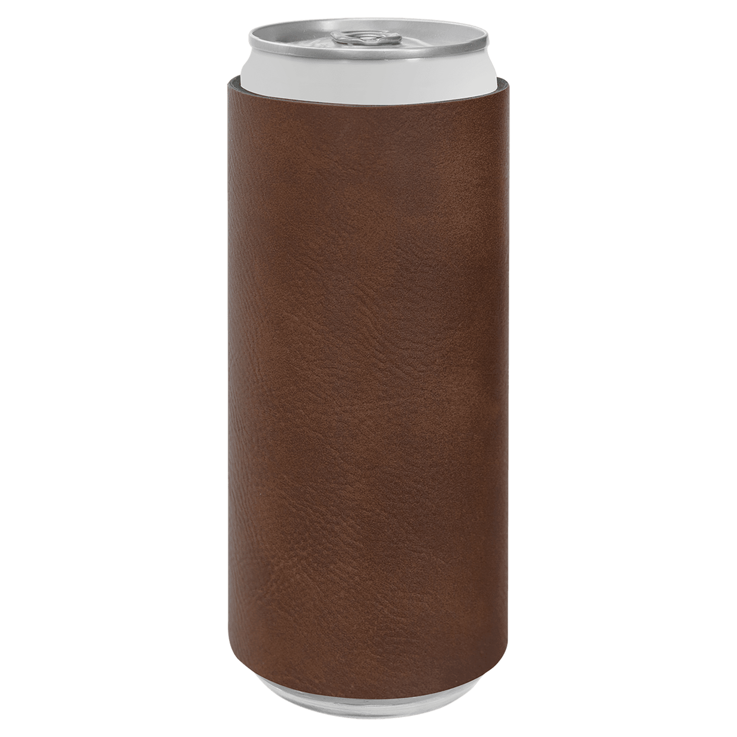 Customizable Leatherette Koozie - Slim Can