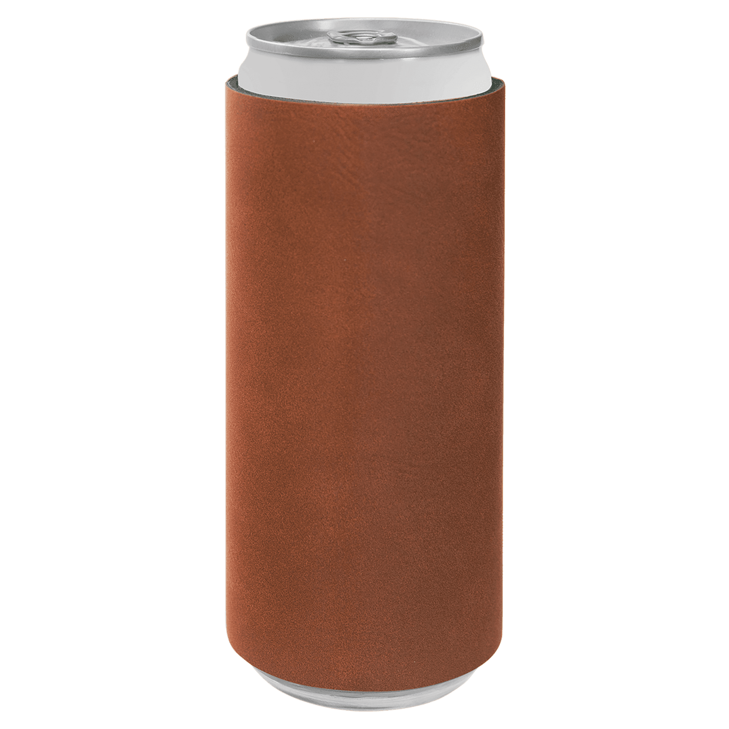 Customizable Leatherette Koozie - Slim Can