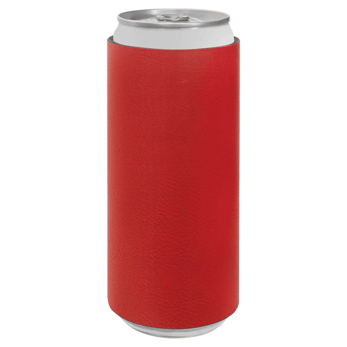 Customizable Leatherette Koozie - Slim Can