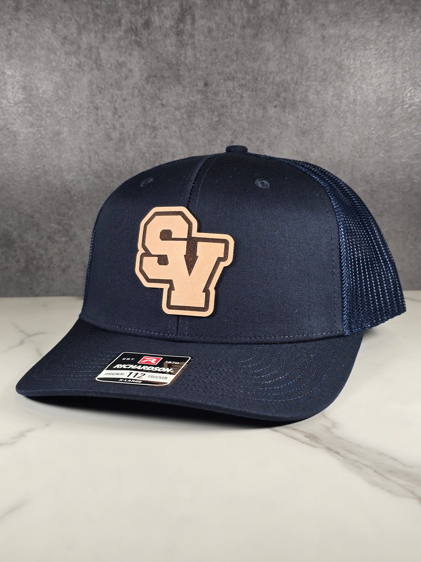 "SV" Rangers Leather Patch Hat