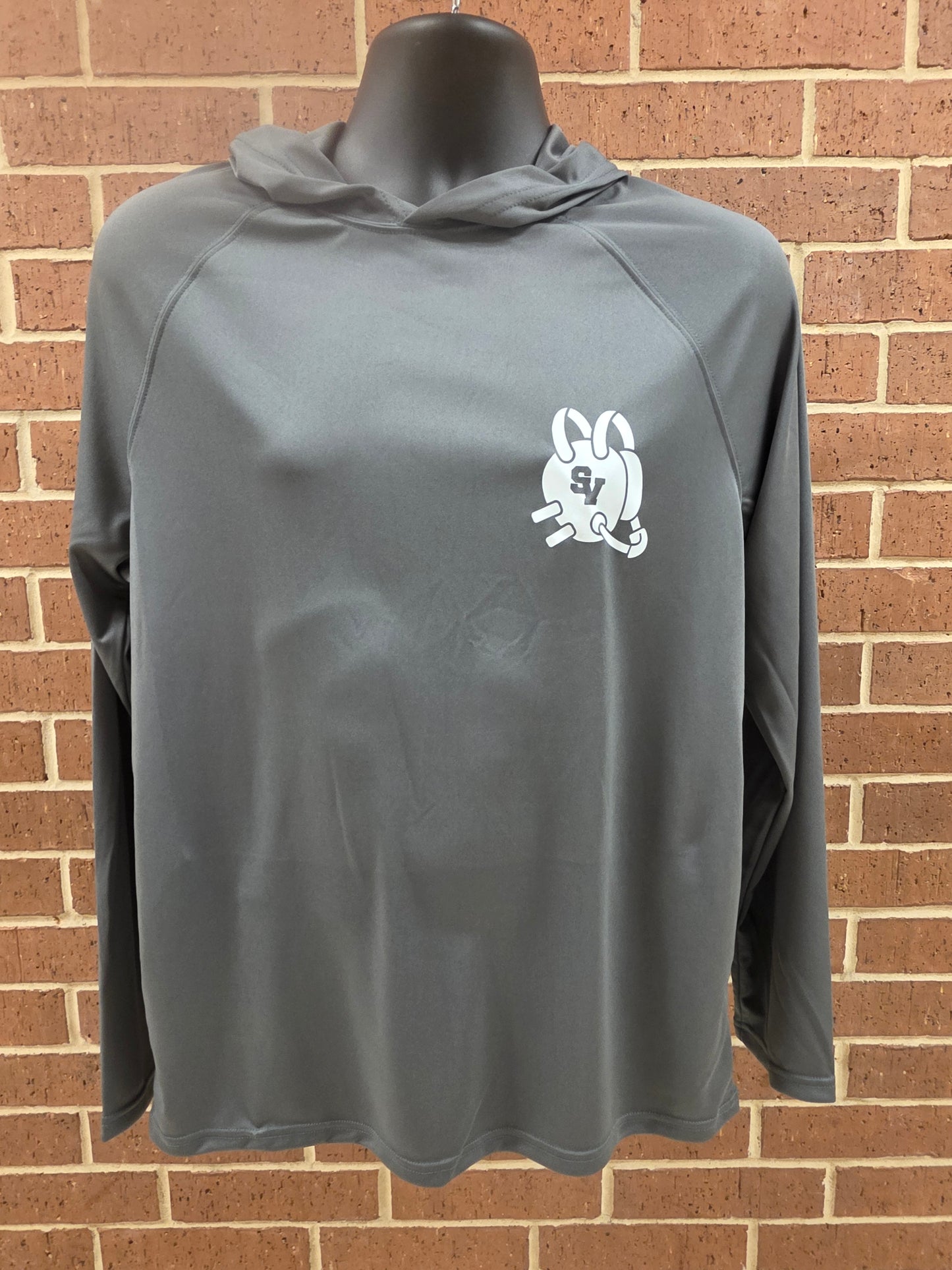 SV Wrestling - Unisex - Cooling Performance Long Sleeve Hooded T-Shirt