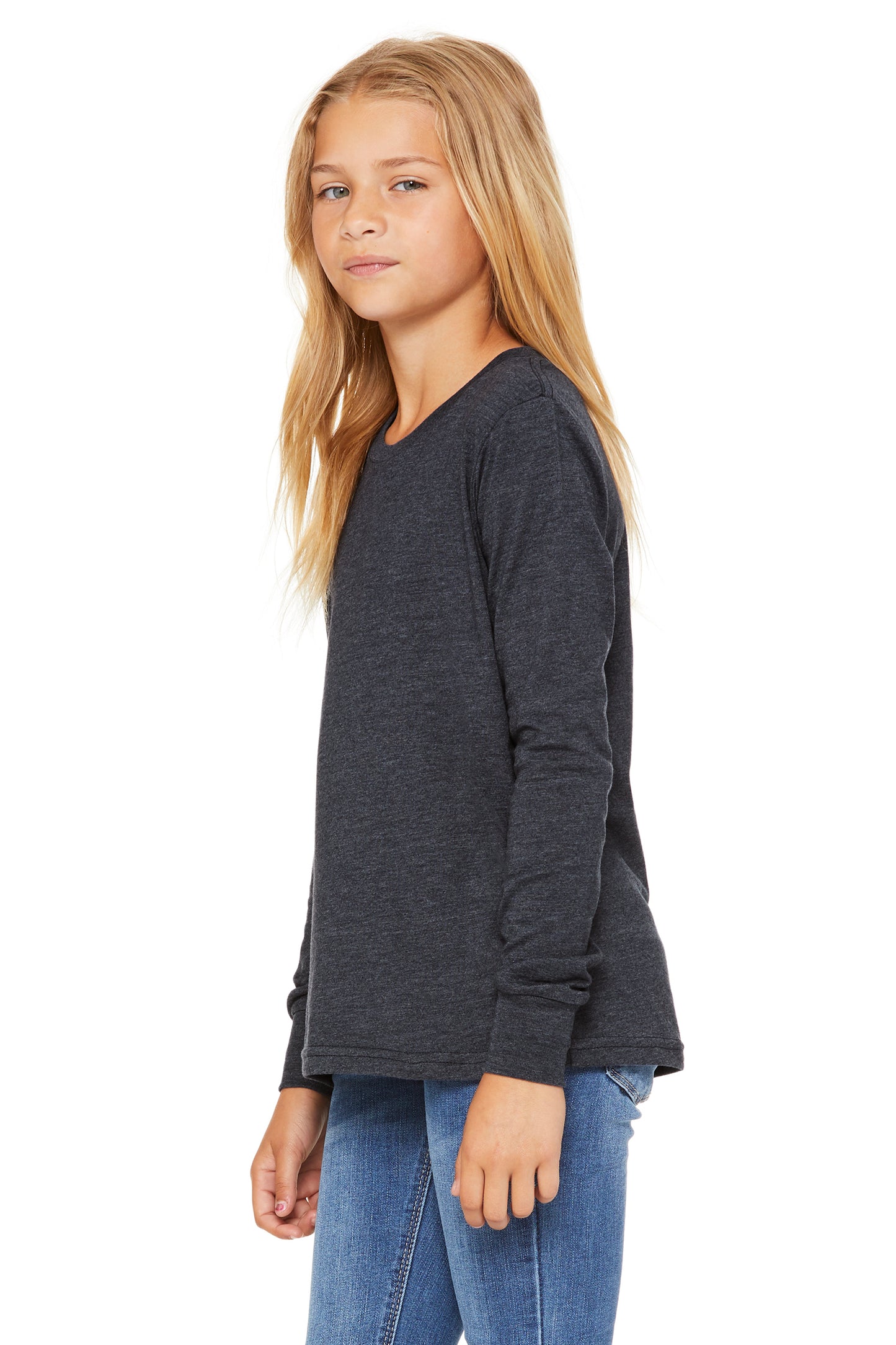 Bella+Canvas - 3501Y Youth Jersey Long Sleeve Tee