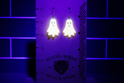 "Cute Ghost" Halloween Earring Set  - Acrylic