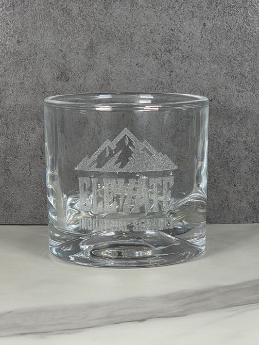 Whiskey Glasses - set of 2 - Single Side Engraving