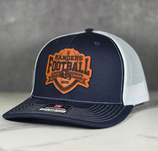SV 2025 State Champs Leather Patch Hat