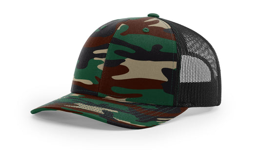 Richardson 112P - Army Camo/Black