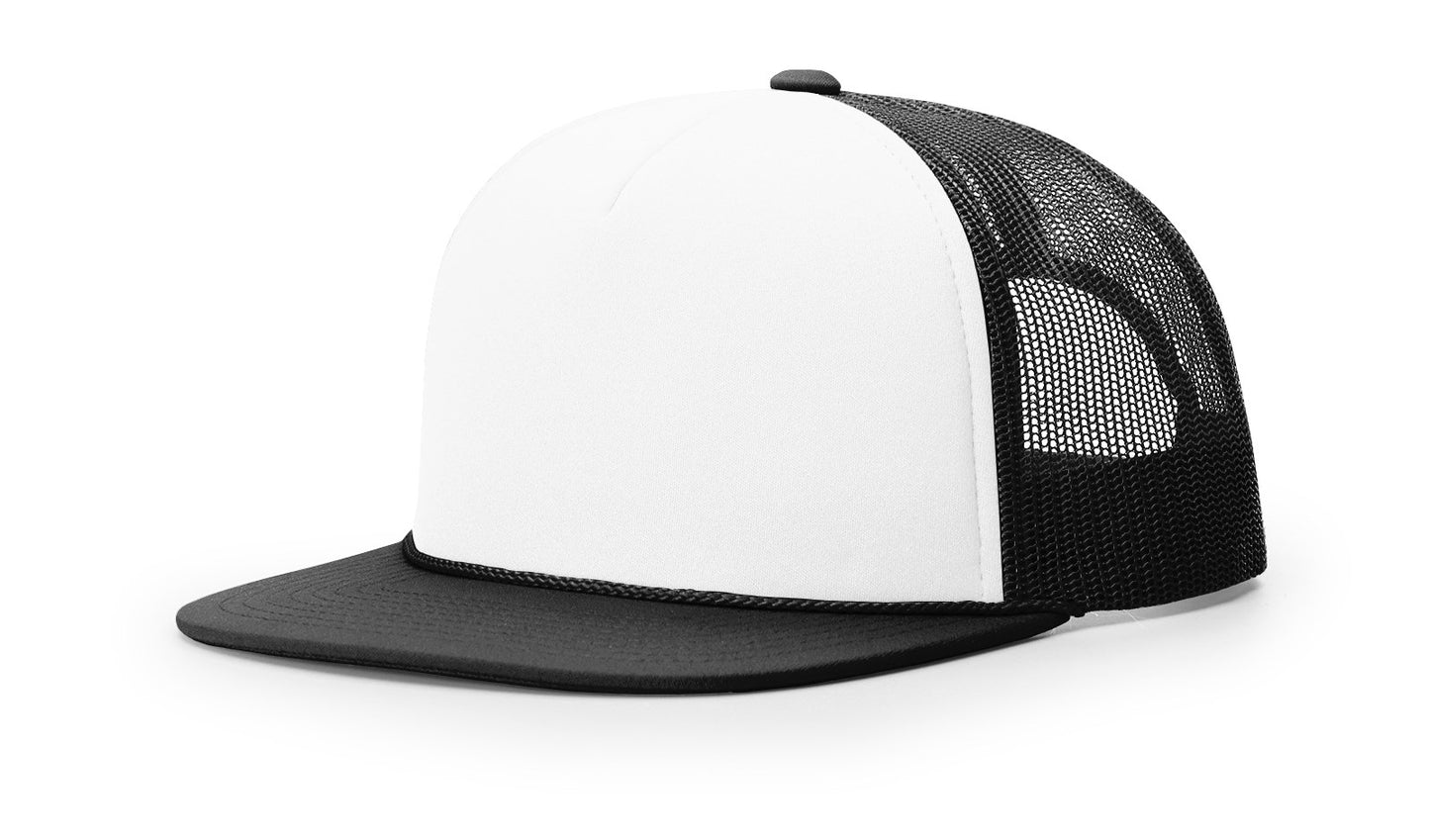 Richardson - 113 - White/Black - DTF
