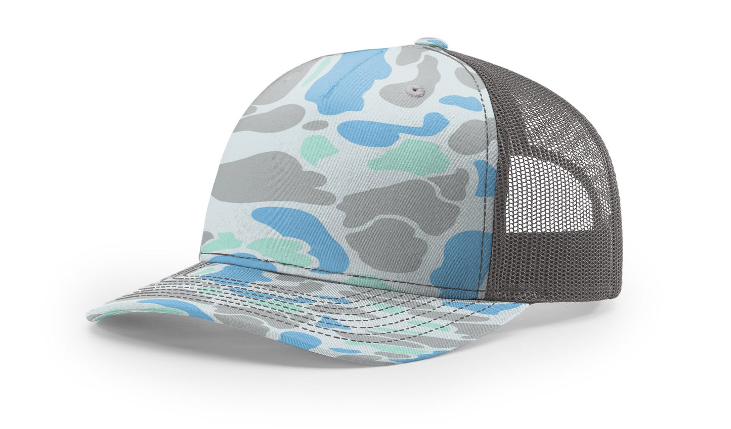 Richardson 112PFP - Saltwater Duck Camo/Charcoal