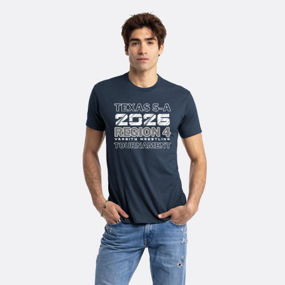 Texas 5-A 2026 Region 4 Varsity Wrestling - T-Shirt