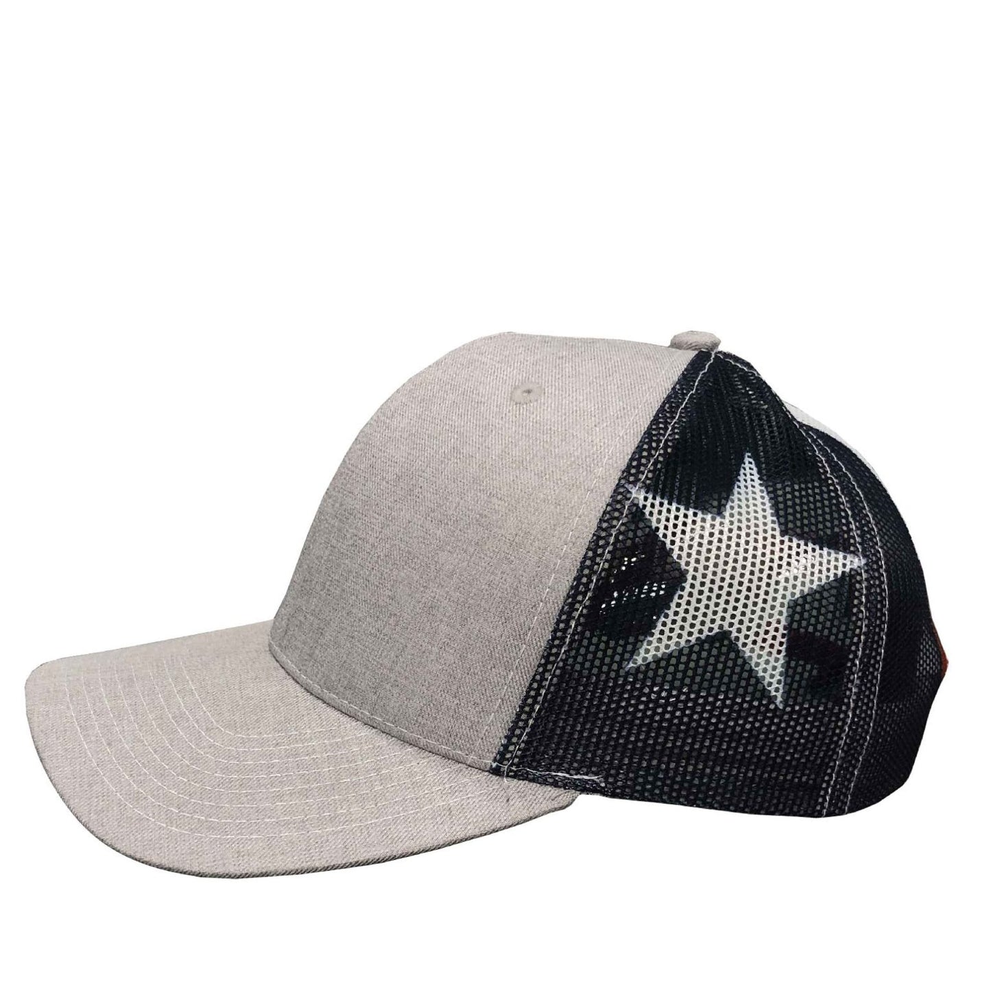 Kati Sport Caps S700M - Heather/Texas Flag